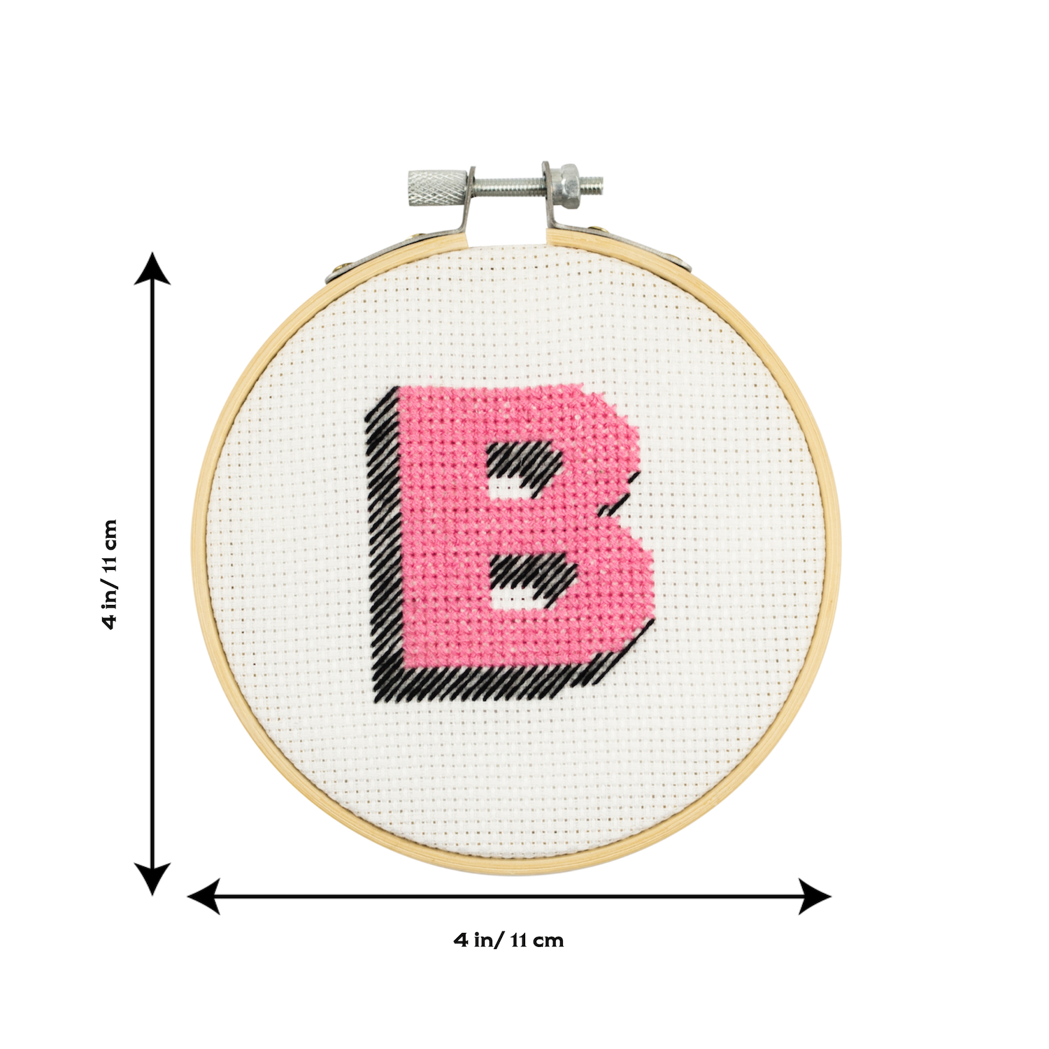 Drop Shadow Alphabet Cross Stitch Kit