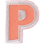 Iron on Alphabet Patches