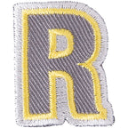 Iron on Alphabet Patches