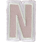 Iron on Alphabet Patches