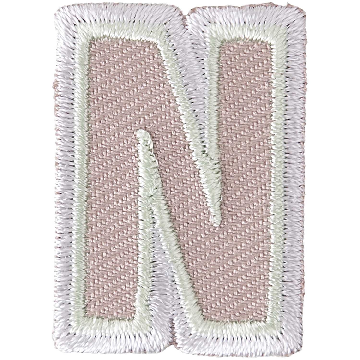 Iron on Alphabet Patches