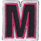 Iron on Alphabet Patches