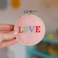 Load image into Gallery viewer, Love Cross Stitch Kit