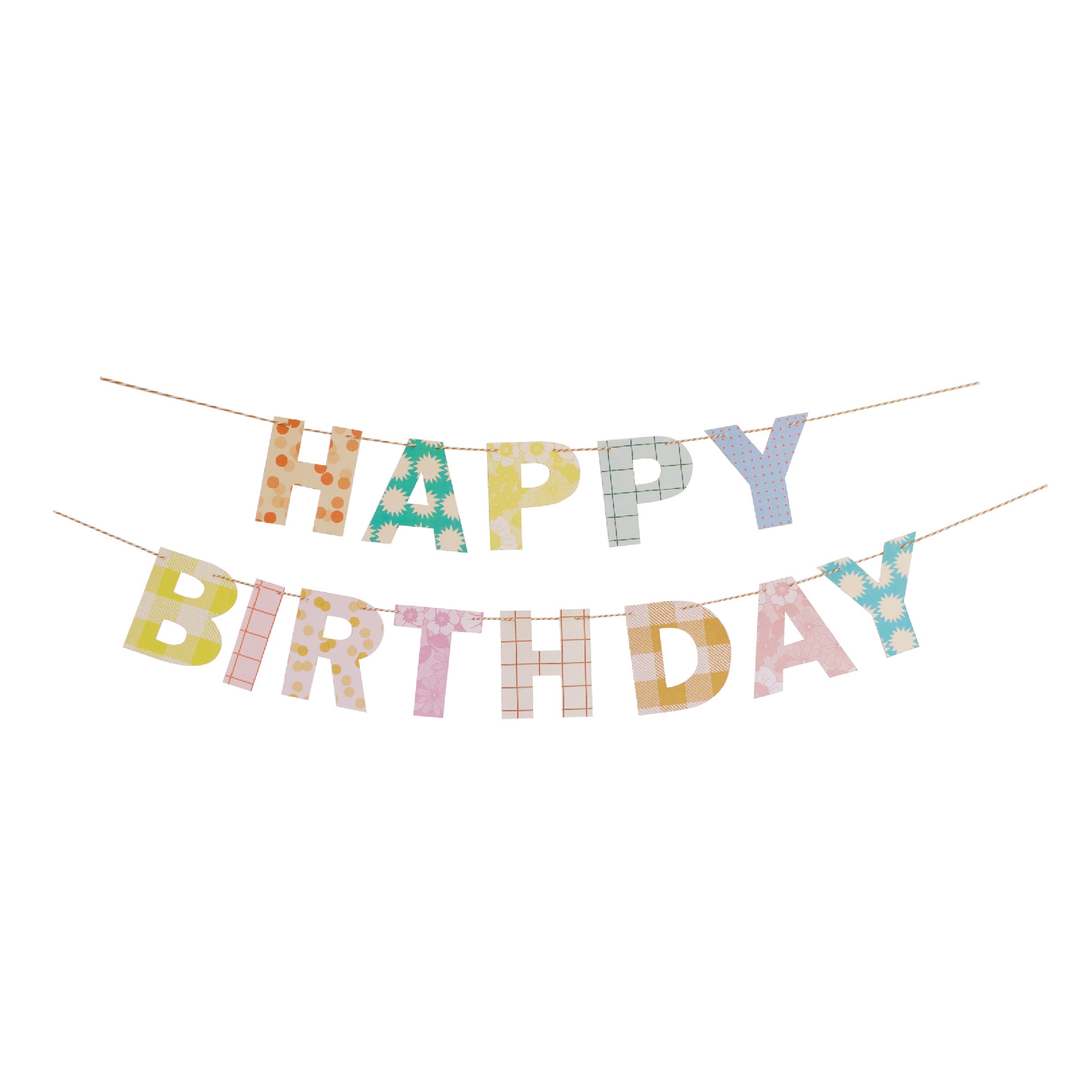 Happy Birthday Hanging Banner Kit
