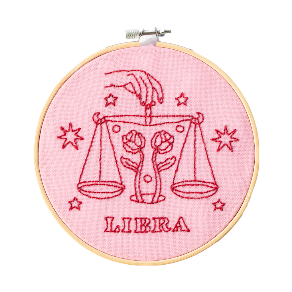 Libra Embroidery Hoop Kit