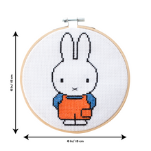 Load image into Gallery viewer, Miffy Dungaree Cross Stitch Kit