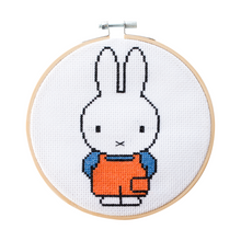 Load image into Gallery viewer, Miffy Dungaree Cross Stitch Kit