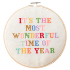 It's the Most Wonderful Time Cross Stitch Kit