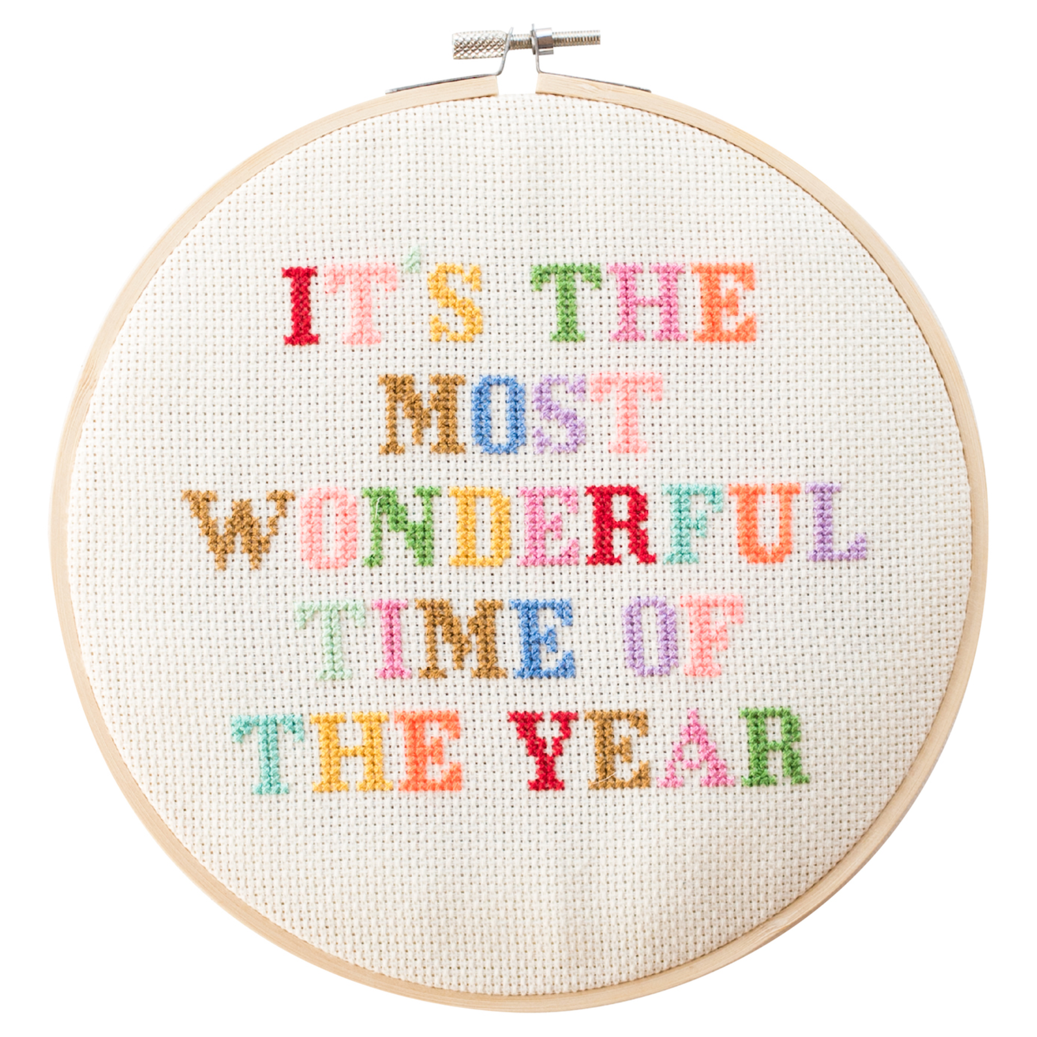 It's the Most Wonderful Time Cross Stitch Kit