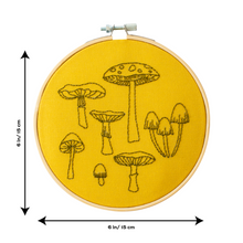 Load image into Gallery viewer, Fungi Embroidery Hoop Kit