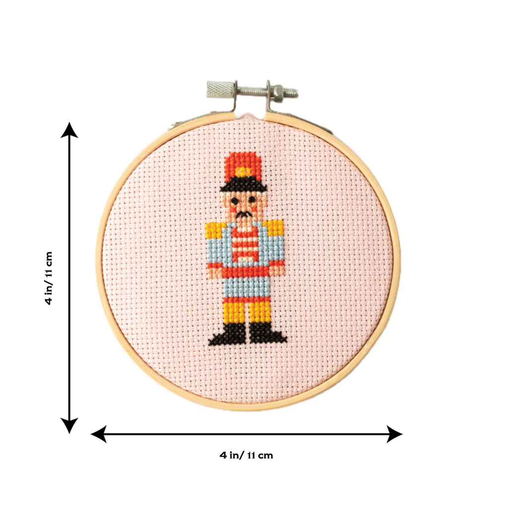 Nutcracker Cross Stitch Kit