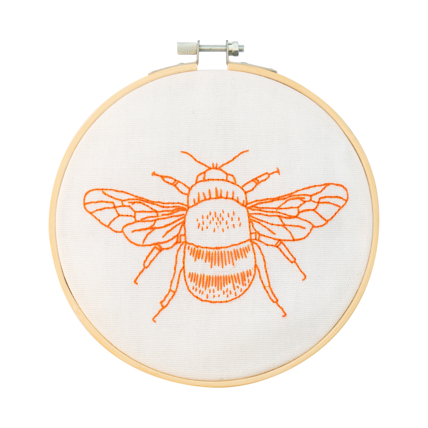 Bee Embroidery Hoop Kit
