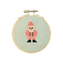 Load image into Gallery viewer, Christmas Santa Cross Stitch Kit