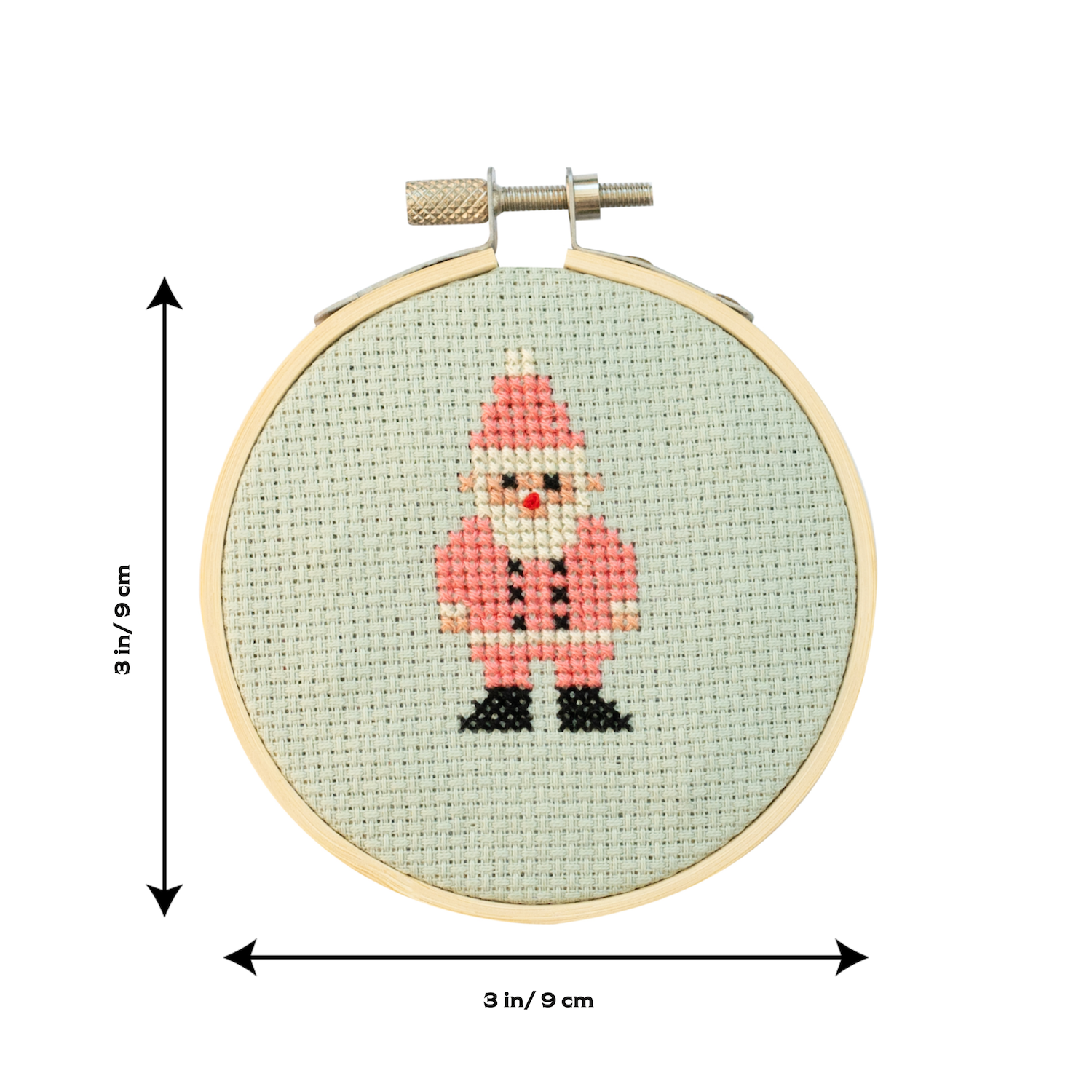 Christmas Santa Cross Stitch Kit