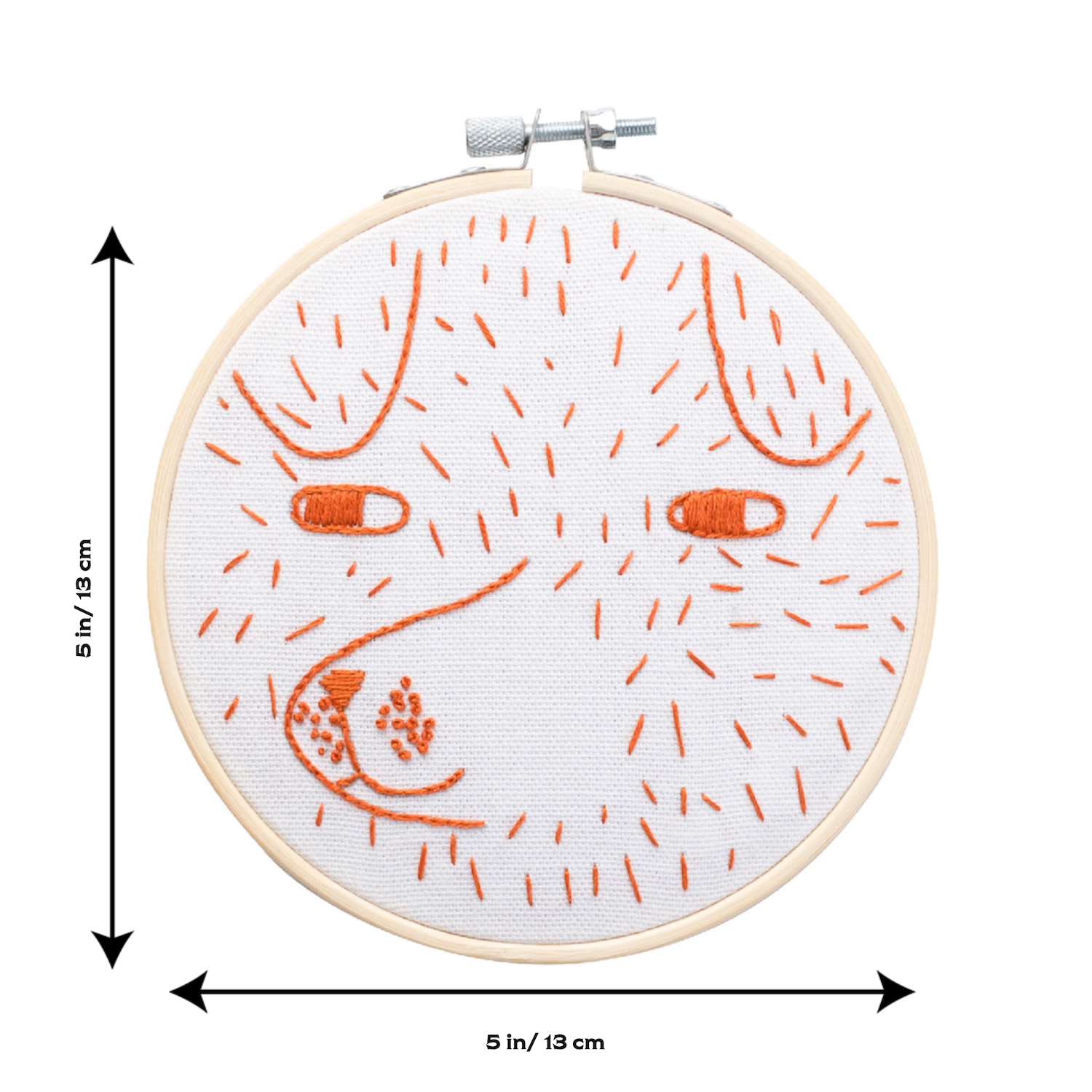 Scamp The Dog Donna Wilson Embroidery Hoop Kit