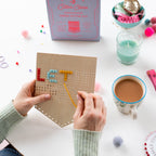 Let it Snow Tasseled Embroidery Board Kit