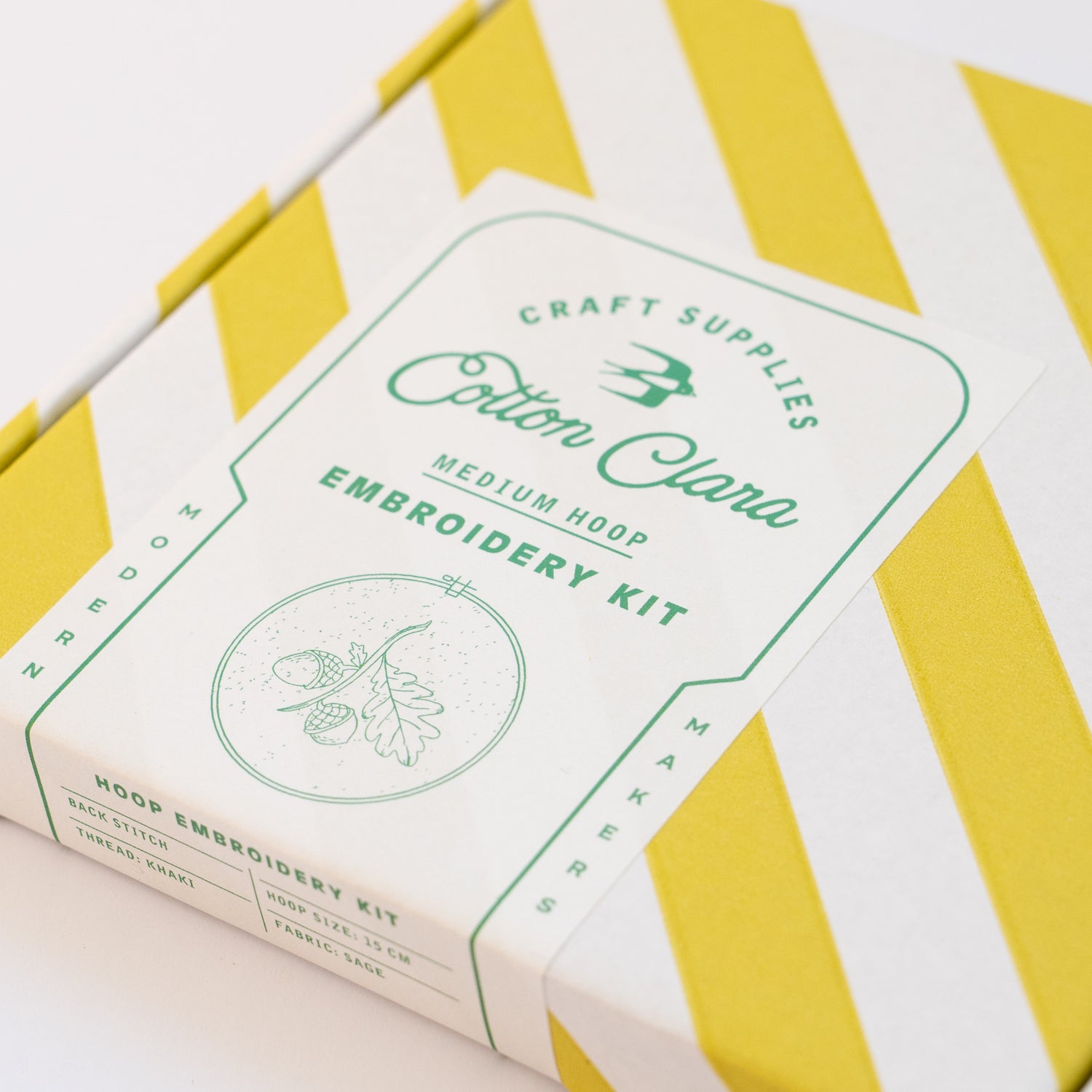 Acorn Hoop Embroidery Kit