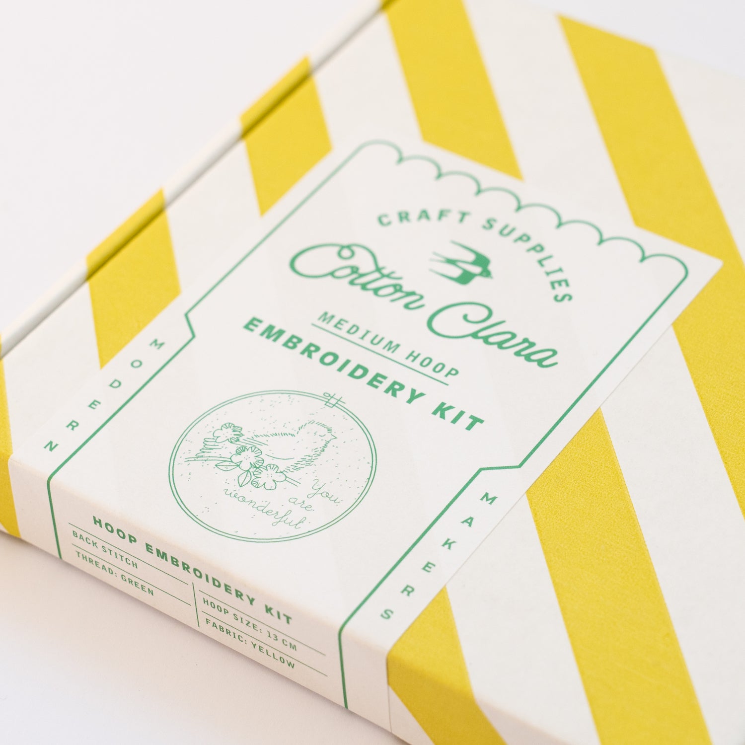 You Are Wonderful Embroidery Hoop Kit