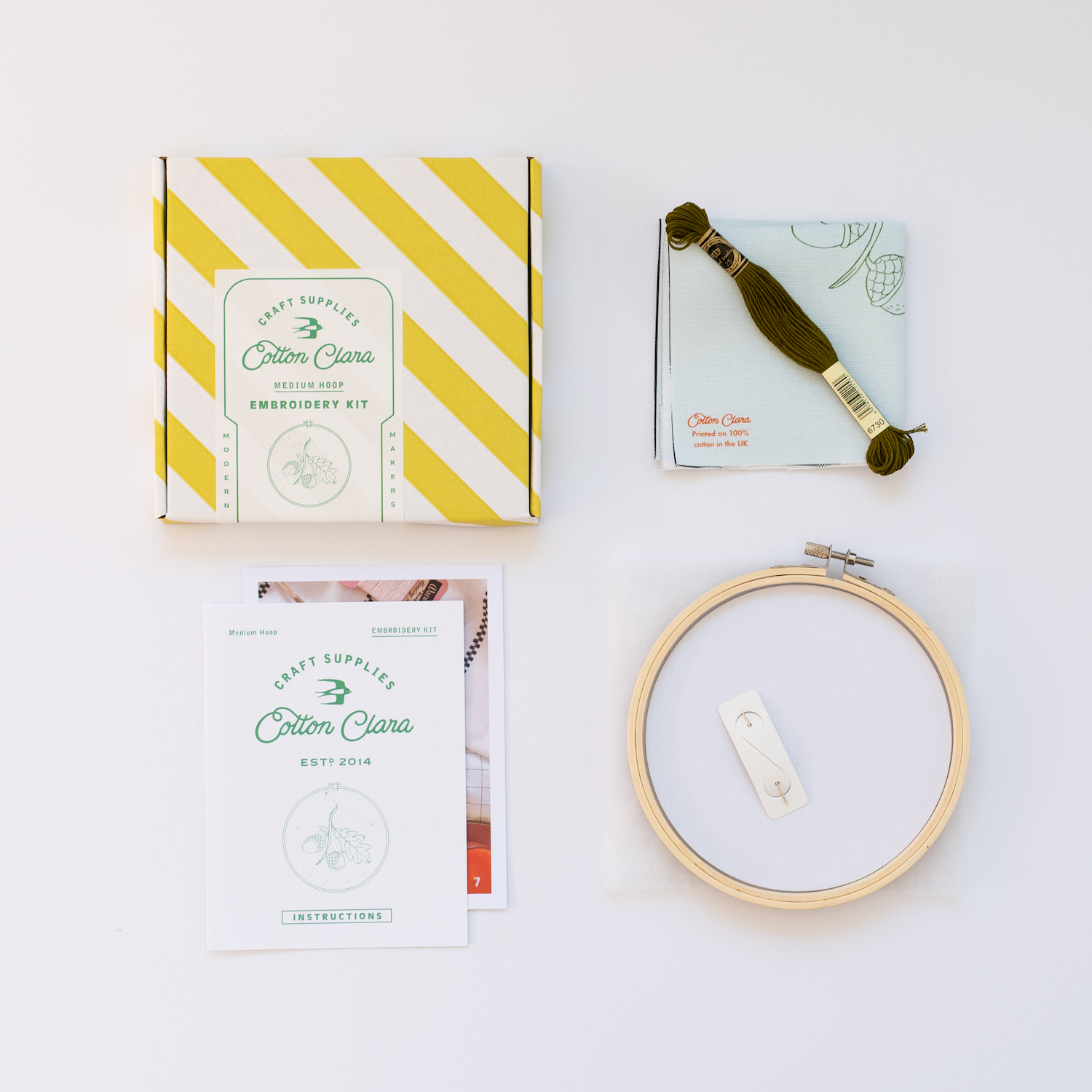 Acorn Hoop Embroidery Kit