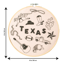 Load image into Gallery viewer, Texas x Maptote Embroidery Hoop Kit